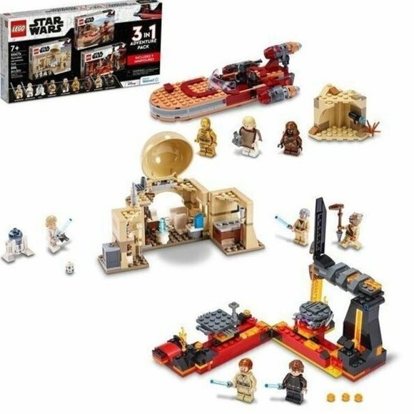LEGO Star Wars - Skywalker Adventures Pack 66674- 3 in 1 adventure Pack - Picture 1 of 4